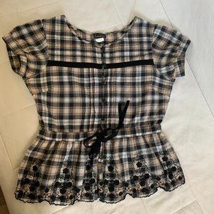 Vintage type short sleeve shirt